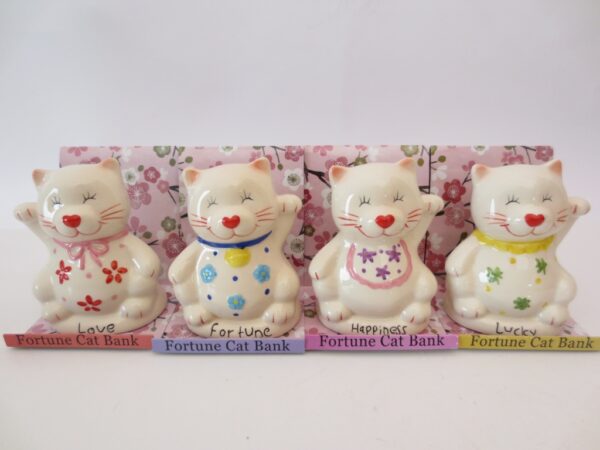 Money Box Wholesale - Fortune Cat Set (4pcs)