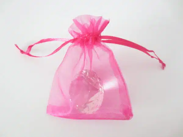 Organza Gift Bag fuchsia 17 x 23cm