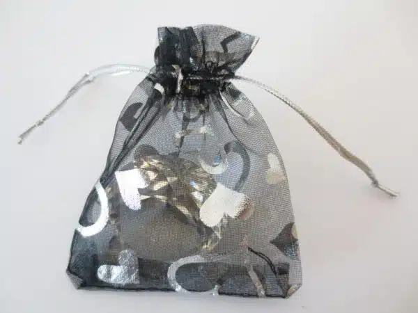 Organza Gifts bag Black