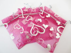 Organza Gifts bag Fuchsia