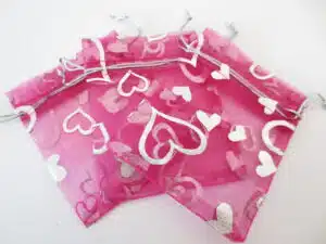 Organza Gifts bag Fuchsia