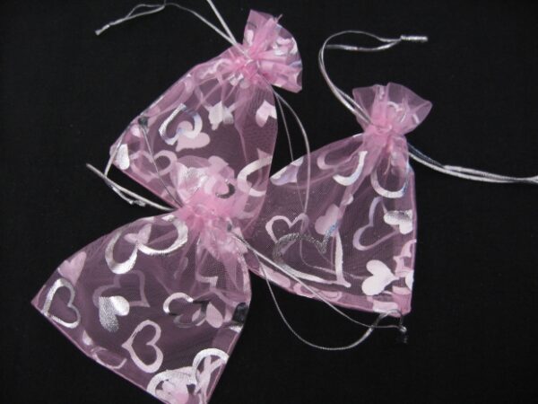 Organza Gifts bag Pink