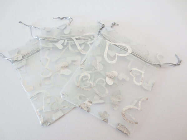 Organza Gifts bag White