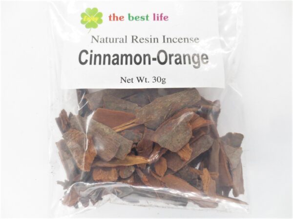 Resin Incense - Cinnamon-Orange 30g