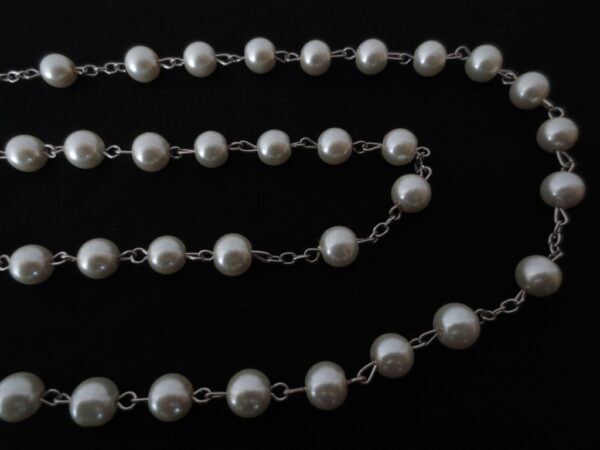 Rosary Pearl Round large luxury