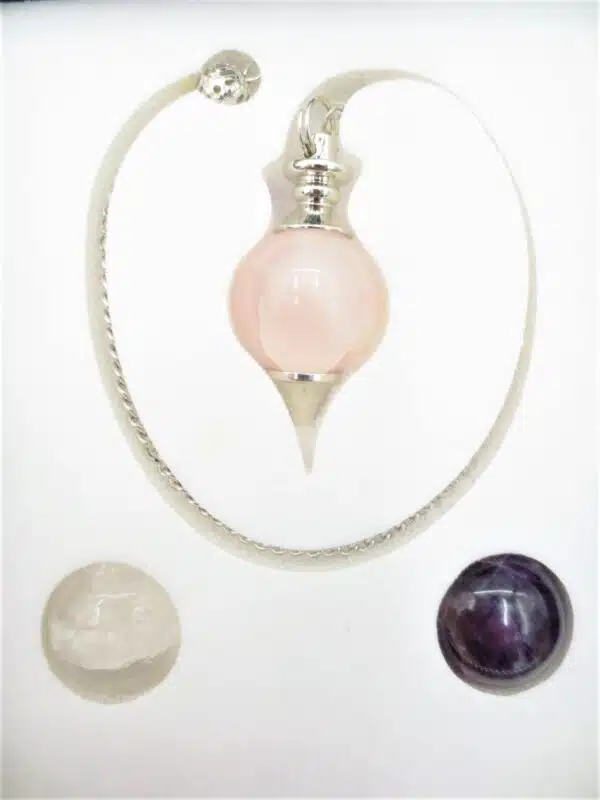 Round Orb Gemstone Pendulum 3 in 1 - wholesale