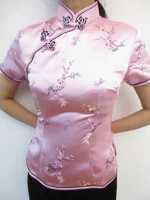 Shanghai blouse blossom pink