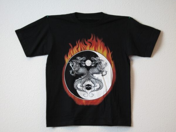 T-shirt Dragons in Yin Yang