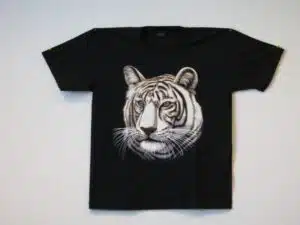 T-shirt White Tiger