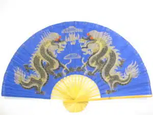 Thai fan dragon dark blue (large)