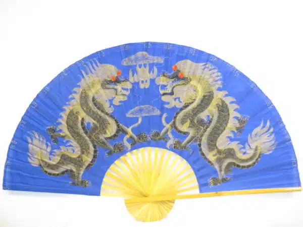 Thai fan dragon dark blue (large)