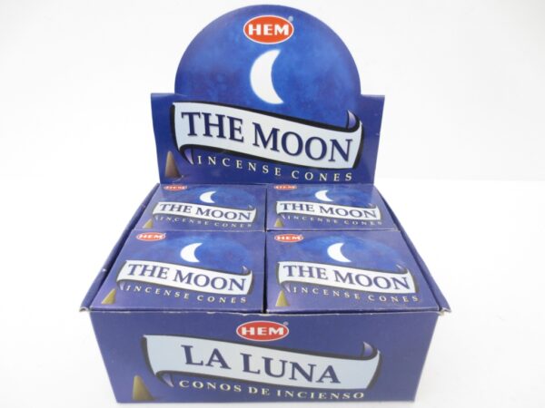 The Moon cones