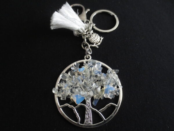 Tree of Life Keychain Onyx