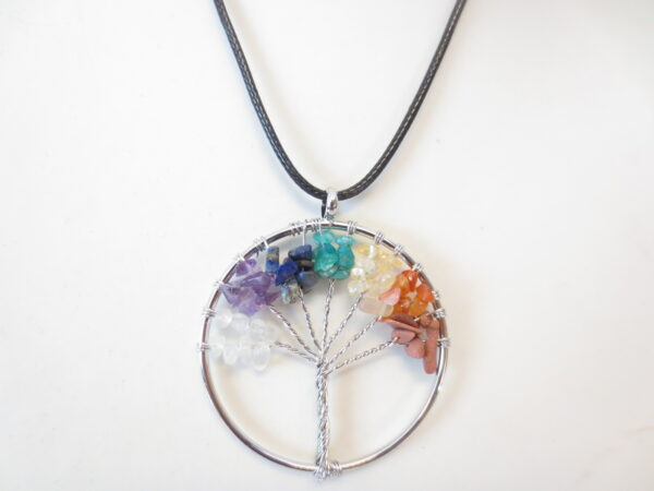 Tree of Life Necklace 7 chakra