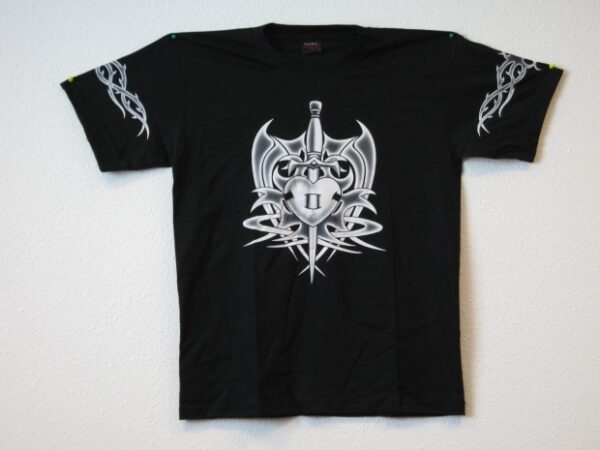 Tribal t-shirt with fantasy figure