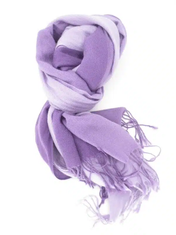 Viscose continuous colours lilac to purple