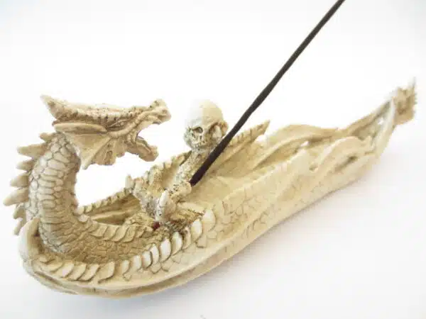 White Dragon incense holder