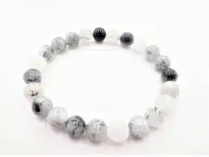 Wholesale 8mm bracelet black hair quartz