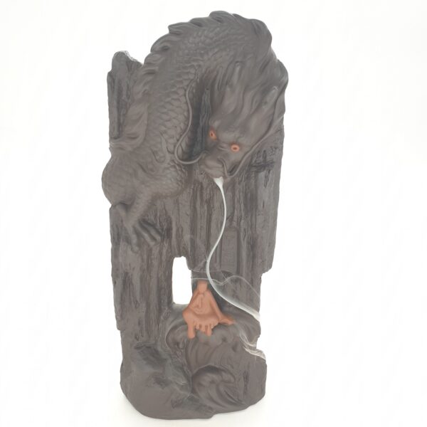 Wholesale - Backflow Incense Burner Chinese Dragon with Human