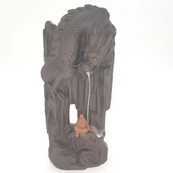 Wholesale - Backflow Incense Burner Chinese Dragon with Human