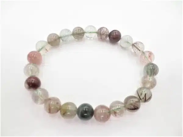 Wholesale gemstone bracelace rutile quartz