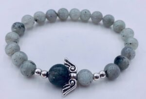 Wholesale Gemstone Bracelet - 8mm Labradorite Angels Bracelet