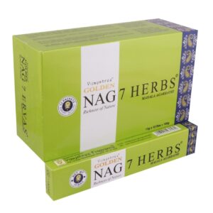 Wholesale - Golden Nag 7 Herbs 15 gram