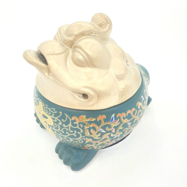 Wholesale - Luxury Resin Burner - Feng Shui Frog