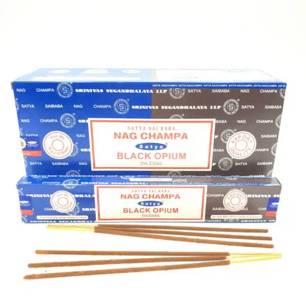 Wholesale - Satya Sai Baba Nag Champa & Black Opium Combo Serie