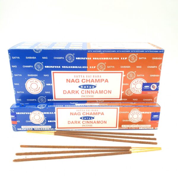 Wholesale - Satya Sai Baba Nag Champa & Dark Cinnamon Combo Serie