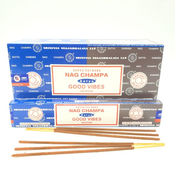 Wholesale - Satya Sai Baba Nag Champa & Good Vibes Combo Serie