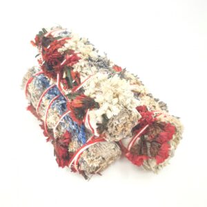 Wholesale - White Sage & Statice sinuata & Verbascum Smudge 12cm (3 x 30-40 grams)