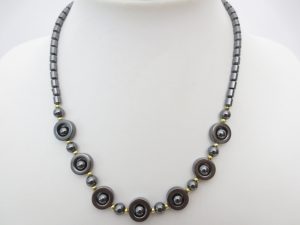 Black haematite necklace