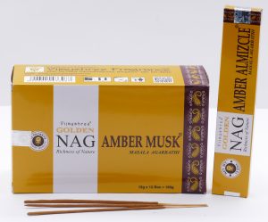 Wholesale - Golden Nag Amber Musk 15 grams