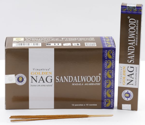 Wholesale - Golden Nag Sandalwood 15 grams