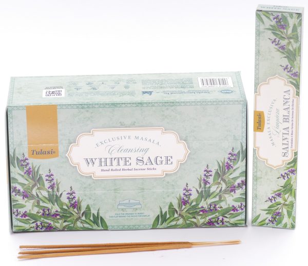 Tulasi Exclusive White Sage Masala Incense Sticks