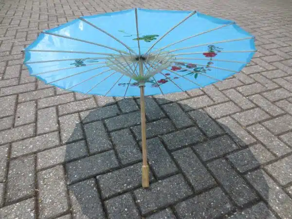 Chinese Umbrella - Blue (Small)