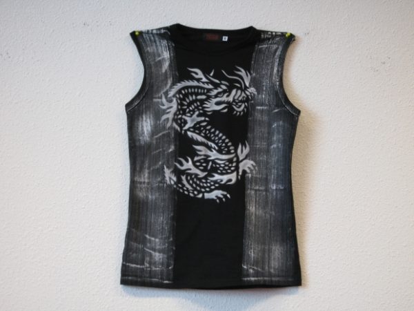 Halter shirt dragon