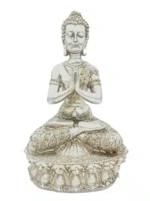 Tibetan Buddha Statue - Silver