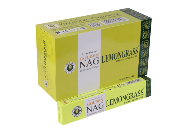 Wholesale - Golden Nag Lemongrass 15 grams