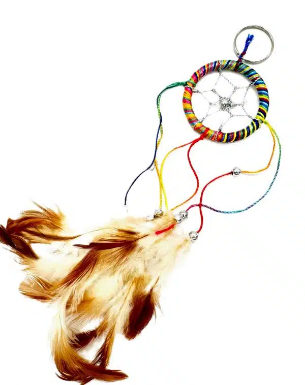 5 cm Dreamcatcher keychains mixed luxury (12 pieces)