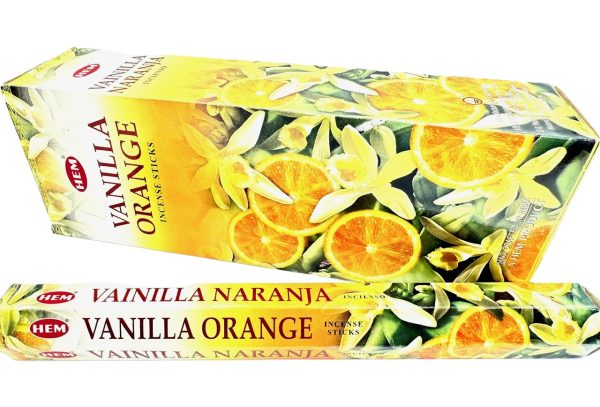 HEM Vanilla Orange Incense Sticks