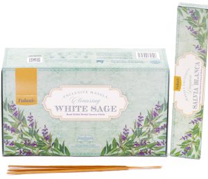 Tulasi Exclusive White Sage Masala Incense Sticks