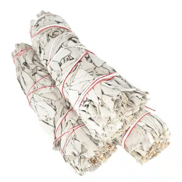 White Sage Smudge Stick 13-14cm (3 x 40-50g)