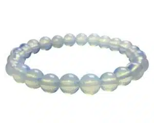 0,8cm gemstone bracelace Opalite