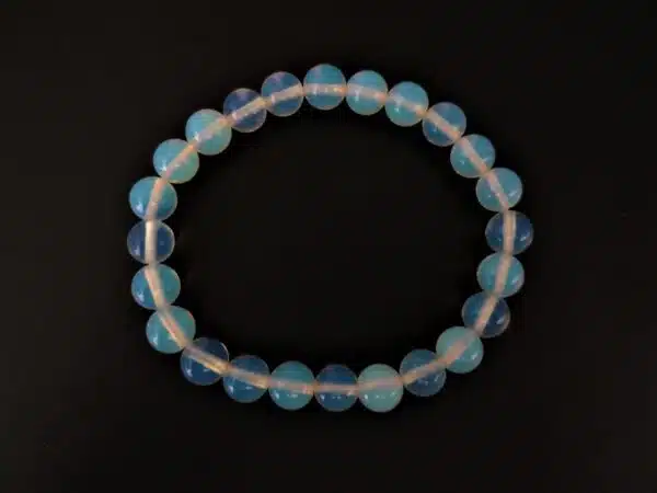 0,8cm gemstone bracelace Opalite