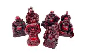 3cm Mini Buddha Set Gold (6pcs)