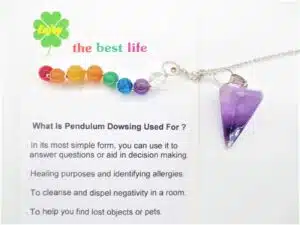 7 Chakra pendulum Amethyst