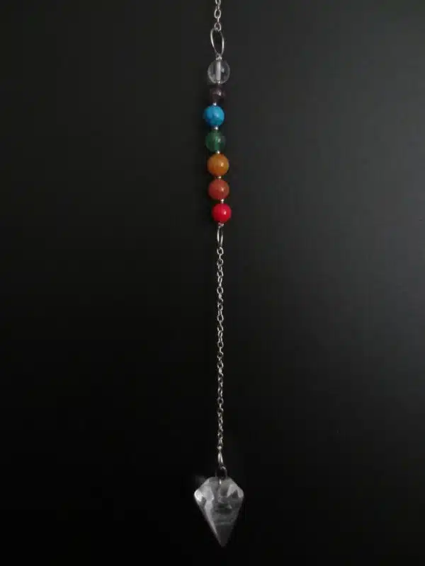 7 Chakra pendulum rock crystal