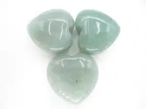 Aventurine Heart Pendant with gift bag